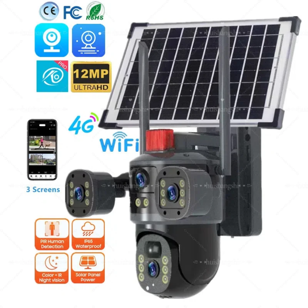 Camera solaire 4G k4 12mp